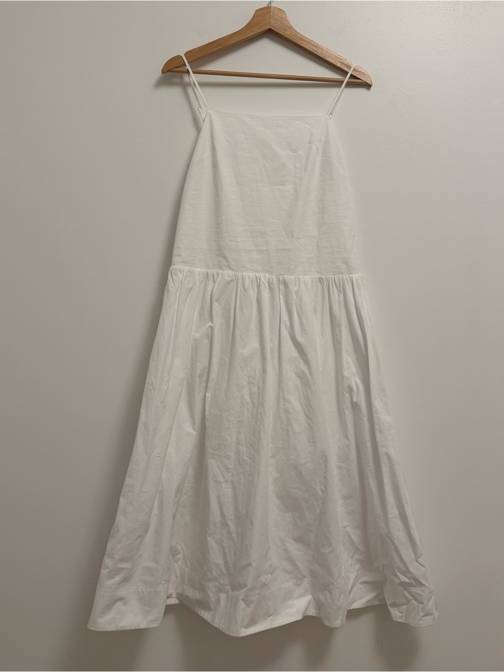 Aritzia Babaton Monograph Poplin Maxi Dress White Size S